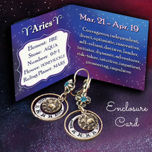 Load image into Gallery viewer, Zodiac Earrings - Sweet Romance Wholesale