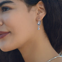 Load image into Gallery viewer, Swarovski Crystal Dainty Teardrop Earrings - Sweet Romance Wholesale