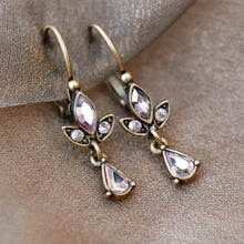 Load image into Gallery viewer, Swarovski Crystal Dainty Teardrop Earrings - Sweet Romance Wholesale