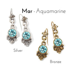 Load image into Gallery viewer, Swarovski Crystal Dainty Birthstone Earrings E1248 - Sweet Romance Wholesale