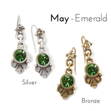 Load image into Gallery viewer, Swarovski Crystal Dainty Birthstone Earrings E1248 - Sweet Romance Wholesale