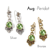 Load image into Gallery viewer, Swarovski Crystal Dainty Birthstone Earrings E1248 - Sweet Romance Wholesale
