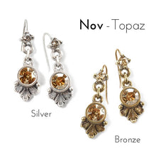 Load image into Gallery viewer, Swarovski Crystal Dainty Birthstone Earrings E1248 - Sweet Romance Wholesale