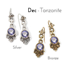 Load image into Gallery viewer, Swarovski Crystal Dainty Birthstone Earrings E1248 - Sweet Romance Wholesale