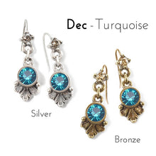Load image into Gallery viewer, Swarovski Crystal Dainty Birthstone Earrings E1248 - Sweet Romance Wholesale