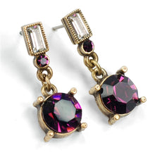 Load image into Gallery viewer, Crystal Orb Earrings E1252 - Sweet Romance Wholesale