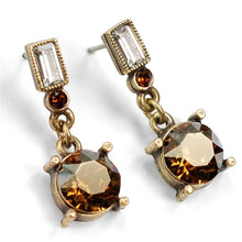 Load image into Gallery viewer, Crystal Orb Earrings E1252 - Sweet Romance Wholesale