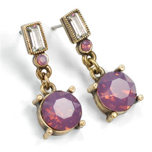 Load image into Gallery viewer, Crystal Orb Earrings E1252 - Sweet Romance Wholesale