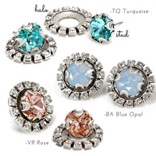 Load image into Gallery viewer, Crystal Halo Earrings E1256 - Sweet Romance Wholesale