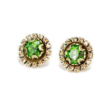 Load image into Gallery viewer, Crystal Halo Earrings E1256 - Sweet Romance Wholesale