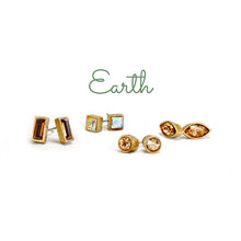 Load image into Gallery viewer, Set of 4 Crystal Stud Earrings E1259 - Sweet Romance Wholesale