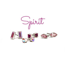Load image into Gallery viewer, Set of 4 Crystal Stud Earrings E1259 - Sweet Romance Wholesale