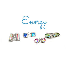 Load image into Gallery viewer, Set of 4 Crystal Stud Earrings E1259 - Sweet Romance Wholesale