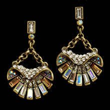Load image into Gallery viewer, Art Deco Aurora Scallop Shell Ocean Earrings E1267 - Sweet Romance Wholesale