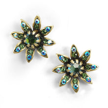 Load image into Gallery viewer, Night Flower Stud Earrings - Sweet Romance Wholesale