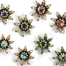 Load image into Gallery viewer, Night Flower Stud Earrings - Sweet Romance Wholesale