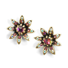 Load image into Gallery viewer, Night Flower Stud Earrings - Sweet Romance Wholesale