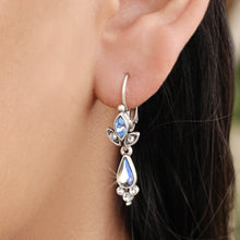 Load image into Gallery viewer, Starlight Crystal Dangle Earrings E1320 - Sweet Romance Wholesale