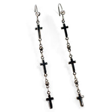Load image into Gallery viewer, Keep the Faith Tiny Crosses Earrings E1321 - Sweet Romance Wholesale