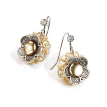 Load image into Gallery viewer, 1960s Flower Power Earrings E1354 - Sweet Romance Wholesale