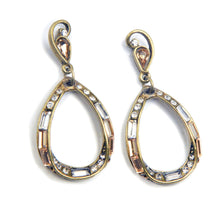 Load image into Gallery viewer, Art Deco Mid Century Modern Slinky Hoop Earrings E1376 - Sweet Romance Wholesale