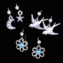 Load image into Gallery viewer, Tiny Charm Earrings E1400 - Sweet Romance Wholesale