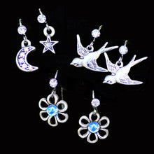 Load image into Gallery viewer, Tiny Charm Earrings E1400 - Sweet Romance Wholesale