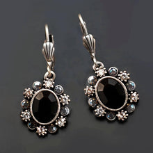 Load image into Gallery viewer, Oval Crystal Classic Earrings E1444 - Sweet Romance Wholesale
