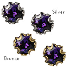 Load image into Gallery viewer, Birth Month Cushion Cut Stud Earrings E1982 - Sweet Romance Wholesale