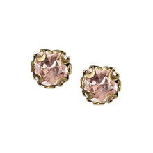 Load image into Gallery viewer, Birth Month Cushion Cut Stud Earrings E1982 - Sweet Romance Wholesale