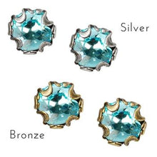 Load image into Gallery viewer, Birth Month Cushion Cut Stud Earrings E1982 - Sweet Romance Wholesale