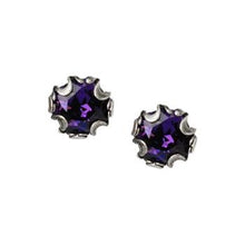 Load image into Gallery viewer, Birth Month Cushion Cut Stud Earrings E1982 - Sweet Romance Wholesale