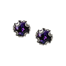 Load image into Gallery viewer, Birth Month Cushion Cut Stud Earrings E1982 - Sweet Romance Wholesale