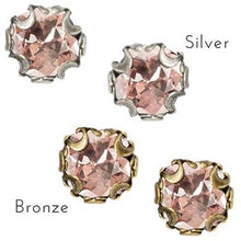 Load image into Gallery viewer, Birth Month Cushion Cut Stud Earrings E1982 - Sweet Romance Wholesale