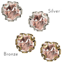 Load image into Gallery viewer, Birth Month Cushion Cut Stud Earrings E1982 - Sweet Romance Wholesale