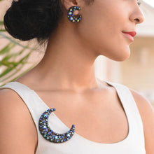 Load image into Gallery viewer, Indigo Blue Moon Earrings - Sweet Romance Wholesale