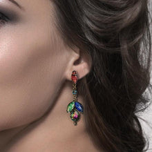 Load image into Gallery viewer, Vintage Opal Glass Earrings E3156 - Sweet Romance Wholesale