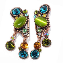 Load image into Gallery viewer, Jellybean Jazz Clip Earrings E403 - Sweet Romance Wholesale