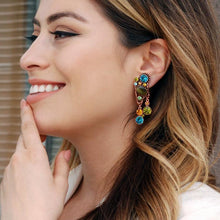Load image into Gallery viewer, Jellybean Jazz Clip Earrings E403 - Sweet Romance Wholesale