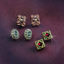 Load image into Gallery viewer, Canterbury Earring Trio Set E636 - Sweet Romance Wholesale