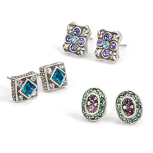 Load image into Gallery viewer, Etheria Stud Earring Trio Set E636-ET - Sweet Romance Wholesale