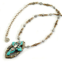 Load image into Gallery viewer, Cross of the Angels Necklace N1005 - Sweet Romance Wholesale