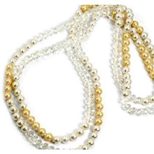 Load image into Gallery viewer, 60" Pearl Necklace &amp; Earring Set N1049-SET - Sweet Romance Wholesale