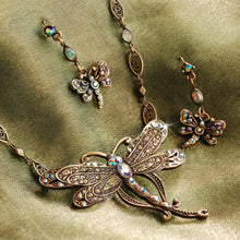 Load image into Gallery viewer, Iridescent Dragonfly Necklace - Sweet Romance Wholesale