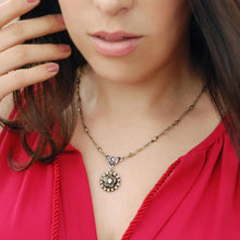 Load image into Gallery viewer, Posie Pendant Necklace - Sweet Romance Wholesale