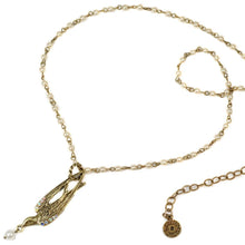 Load image into Gallery viewer, Swallow and Pearls Necklace - Sweet Romance Wholesale
