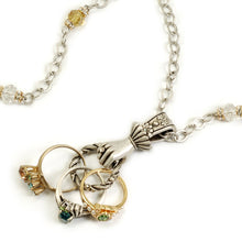 Load image into Gallery viewer, Vintage Finger Rings Necklace N1091 - Sweet Romance Wholesale
