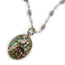 Load image into Gallery viewer, Peacock Flourish Necklace - Sweet Romance Wholesale