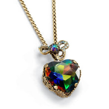 Load image into Gallery viewer, Hollywood Crystal Heart Pendant Necklace - Sweet Romance Wholesale