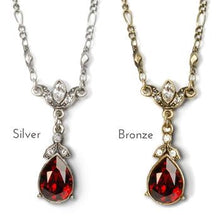 Load image into Gallery viewer, Crystal Pear Teardrop Necklace N1170 - Sweet Romance Wholesale